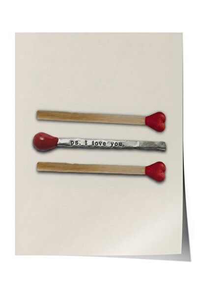 Zestia Poster Romantic Minimal Art Composition Decor pentru dormitor