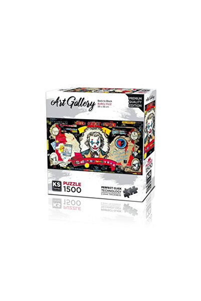 TOYFEST Ks Games Back to Black Puzzle 1500 Pieces