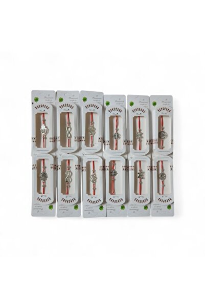 Vision XXI Set of 12 Bracelets with Silver Symbols