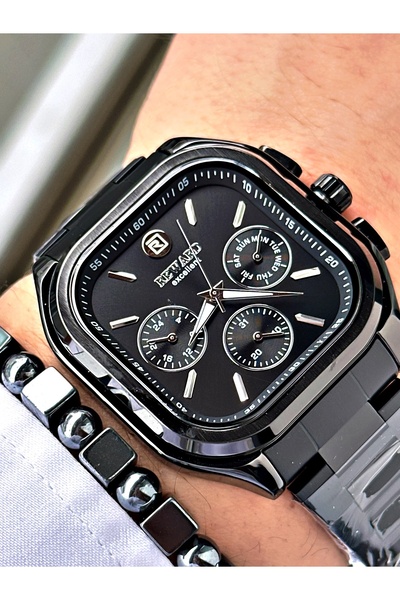Reward Black Color Square Model Functions Active Original Men's Wristwatch + ...