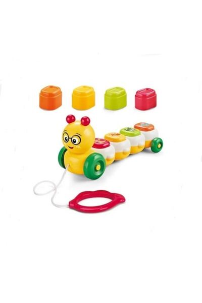 OEM Jucarie de tras omiduta muzicala cu forme colorate