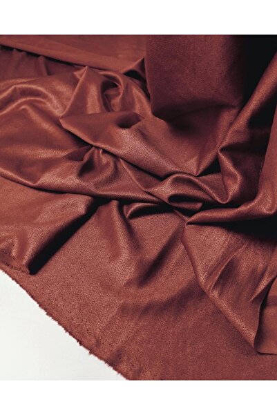 Kumaş Parça Tricou cu aspect de piele întoarsă în culoarea roz prăfuit (Lățim...