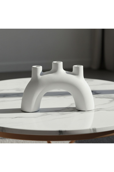 Generic Audrey Eden Decorative Ceramic Vase - 36x6.5x7.5 cm