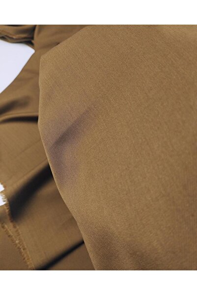 Kumaş Parça Dark Brown Gabardine Fabric (Width 140 cm X Length 250 cm)
