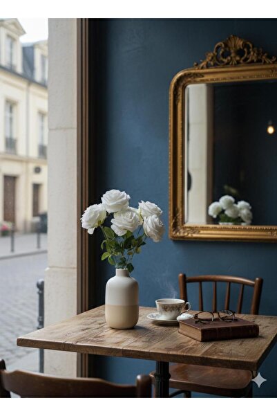 BUKET X 9 Kafalı Beyaz Lodos Gül Özel Gün ve Sevgililer Günü Çiçeği