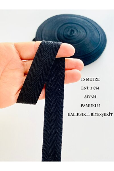 seyranat 10 метрів шириною 2 см чорна бавовняна тканина з щільним переплетенн...