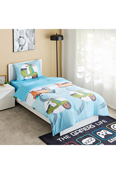 Generic Tom 2-Piece Slumber Ride Glide Single Microfibre Comforter Set - 135x...