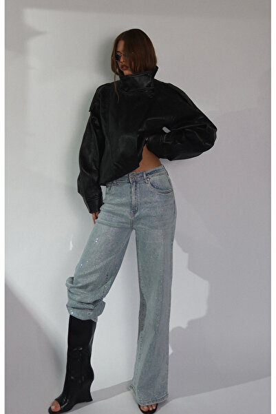 NicoleShop Full Stone Jeans