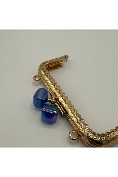 Aynalı Akide Wallet Clip Gold Square