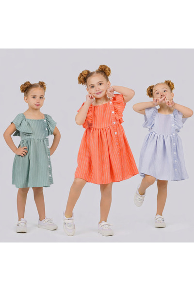 Cremix Summer Buttoned Dress