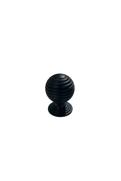 Emaks Neck Metal Button Handle Diameter 24mm Matte Black Cabinet Door Modern Drawer Tv Unit Furniture Nightstand