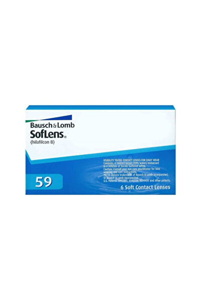 Bausch & Lomb سوف لينز ٥٩ عبوة من ٦ عدسات لاصقة للاستخدام الشهري، عدسات لاصقة...