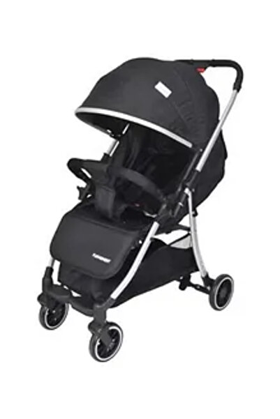 Fun Moment عربة أطفال قابلة للطي باتجاهين - أسود