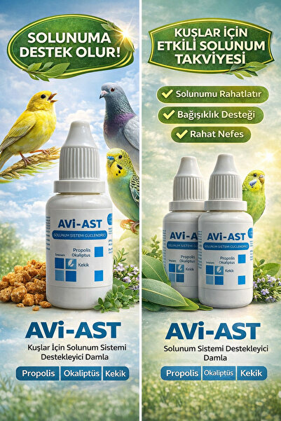 Biyoteknik avi-ast kuşlar için nefes rahatlatıcı