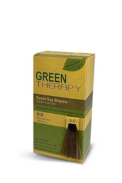 Green Therapy Doğal koyu kumral saç boyası