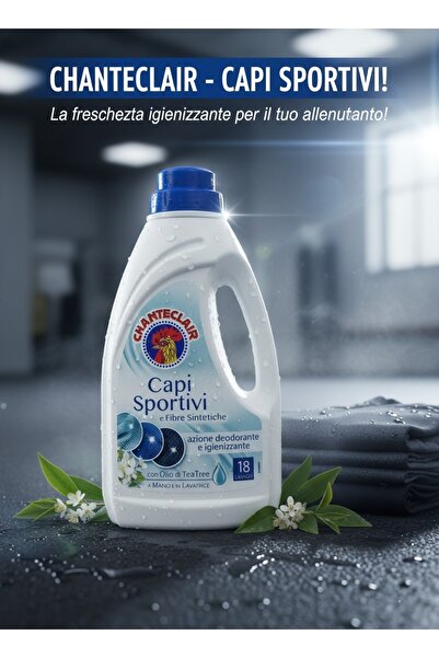 Chanteclair Liquid Detergent for Sports Heads & Synthetic Fibers, with Tea Tr...