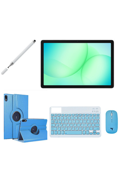 Samsung Galaxy Tab A11+ 6 GB 128 GB TABLET+KALEM+KILIF+MAVİ KLAVYE VE MOUSE S...