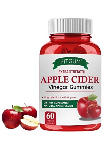 Fitgum فيت جوم حلوى خل التفاح - 60 حبة