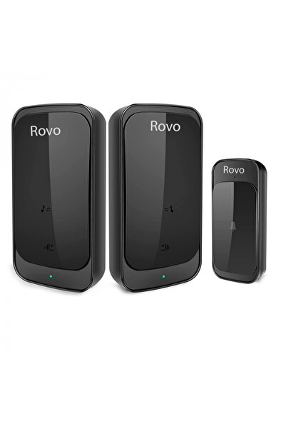 Rovo Wifi Doorbell C03, 2 Receivers, IP44, 38 Melodies