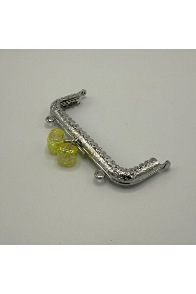 Aynalı Akide Novčanik Klip Srebrni Kvadrat