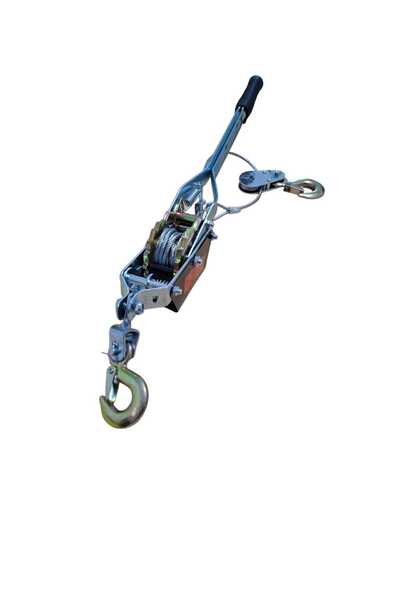 O.M.D Manual Winch, 2 Tons, Galvanized Steel Cable