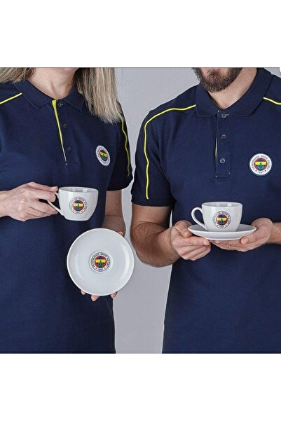 Neva N3424 Fenerbahçe Lisanslı Arma Logo 2'li Çay Fincan Takımı