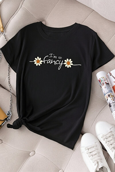 EFFRENATU I'M so Fancy Printed Unisex Printed Combed Cotton T-Shirt