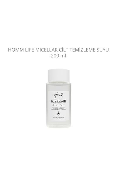 homm bitkisel Mıcellar cilt temizleme suyu