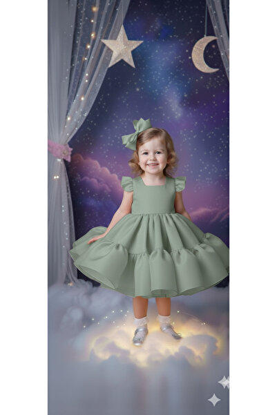 Mirace Styl Rochie de nuntă, de ziua de naștere, pentru copii, de seară, de o...