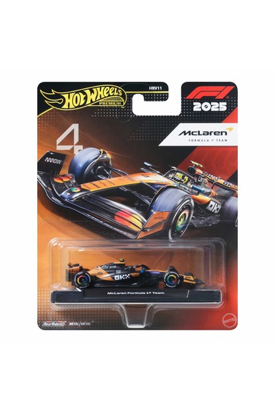 HOT WHEELS PREMIUM FORMULA 1 YARIŞ ARABASI MCLAREN FORMULA 1 TEAM JKD88