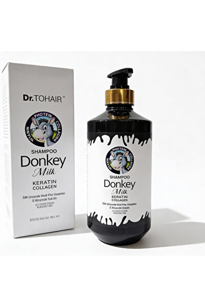 Shampoo Donkey Milk Shampoo, Silky and Revitalized Hair, 850 ML