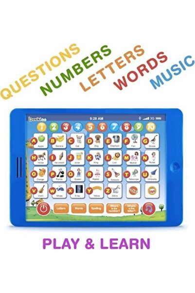 Boxiki kids Educational tablet for children with 6 games - learn English
