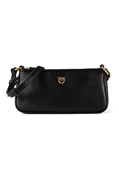 PİNKO Half Moon Umhängetasche Leder 23 cm