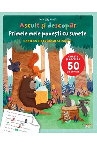 Editura Litera Ascult și descopăr primele mele povești cu sunete - Bebelușul ...