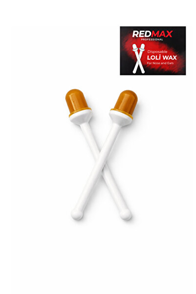 Redmax Professional Loli Wax Burun Ve Kulaklar İçin Tek Kullanımlık Ağda Çubu...