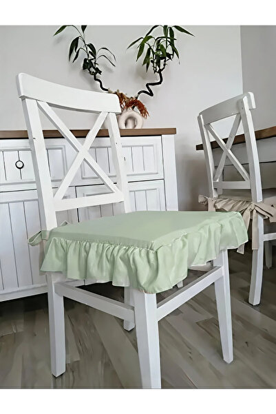 Sister Home Design Fırfırlı, Fermuarlı, Bağcıklı, Sıvı & Leke Tutmaz iskandin...