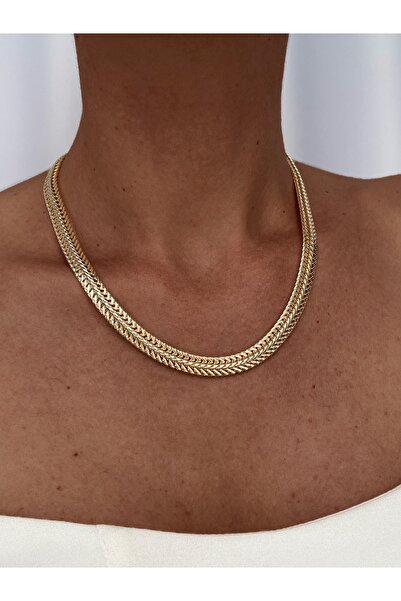 Luparadis Special Series Brand Model Straw Gold Necklace