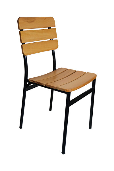 ARMES EV CONCEPT Ahşap Metal Sandalye – Okul, Ofis, Kafe ve Bahçe için Dayanı...