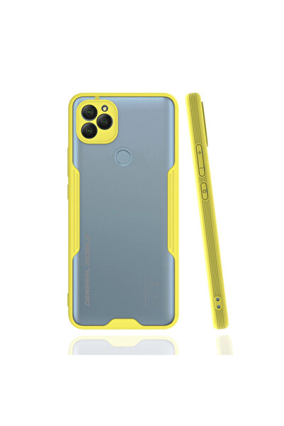 AL - KAR TİCARET حافظة جيلر موبايل جي إم 22 بلاتينيوم سيليكون - أصفر