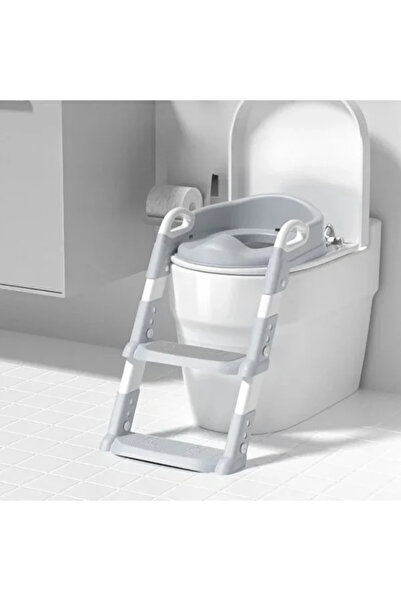 Fırsatkolik Gray Ladder Children's Toilet Training Seat