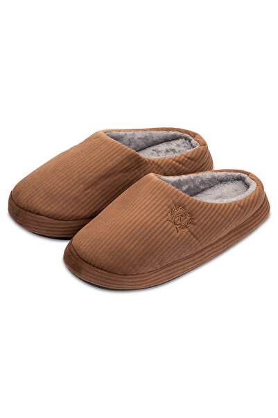 Auris Embroidered House Slippers