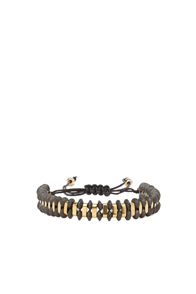 Network Gold Erkek İpli Bileklik