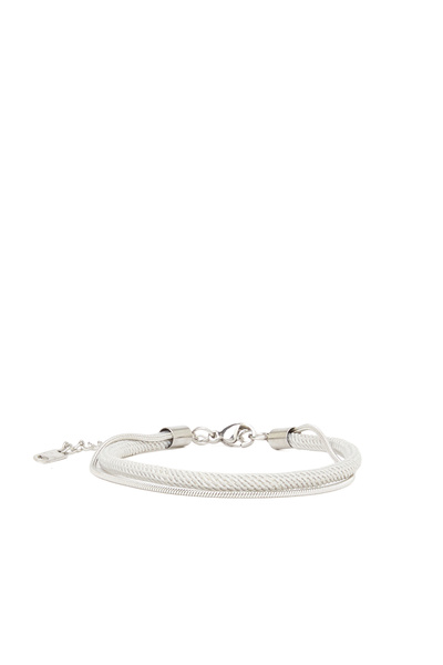 Network Silver Erkek Zincir Bileklik