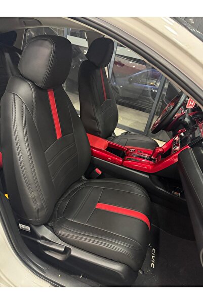 AKINCI هوندا FC5 2015-2021 موديل مع مسند ظهر خلفي - غطاء مقعد السيارة