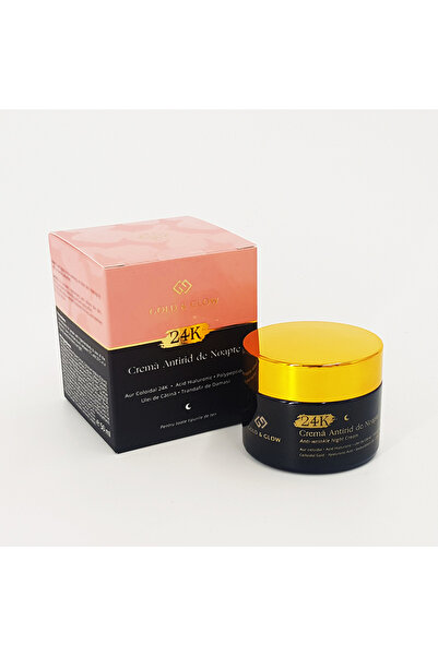 Gold&Glow - Anti-wrinkle night cream with Colloidal Gold and Hyaluronic Acid