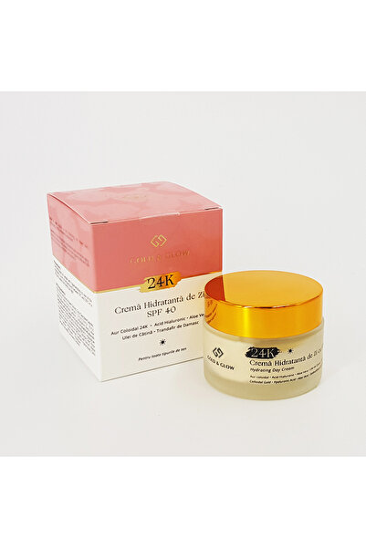 Gold&Glow - Day moisturizer with SPF 40, Colloidal Gold and Hyaluronic Acid