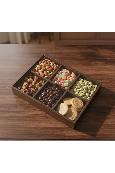 Generic Divided serving tray, for appetizers, chocolates, cakes and desserts,...