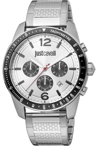 Just Cavalli Stainless Steel Chronograph Men's Watch