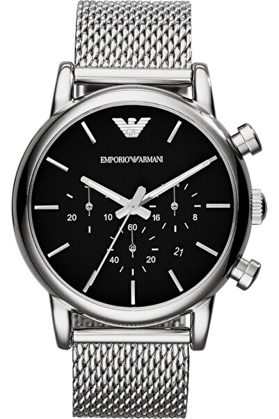 Emporio Armani Men's AR8032 Dress Silver Quartz Watch