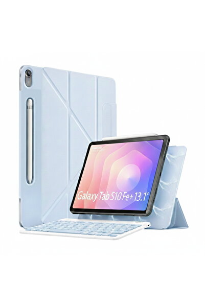 m.tk moveteck حافظة لجهاز جالاكسي تاب إس 10 إف إي بلس مقاس 13.1 بوصة مع لوحة ...